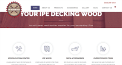 Desktop Screenshot of ipedecking.net