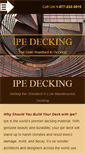 Mobile Screenshot of ipedecking.com